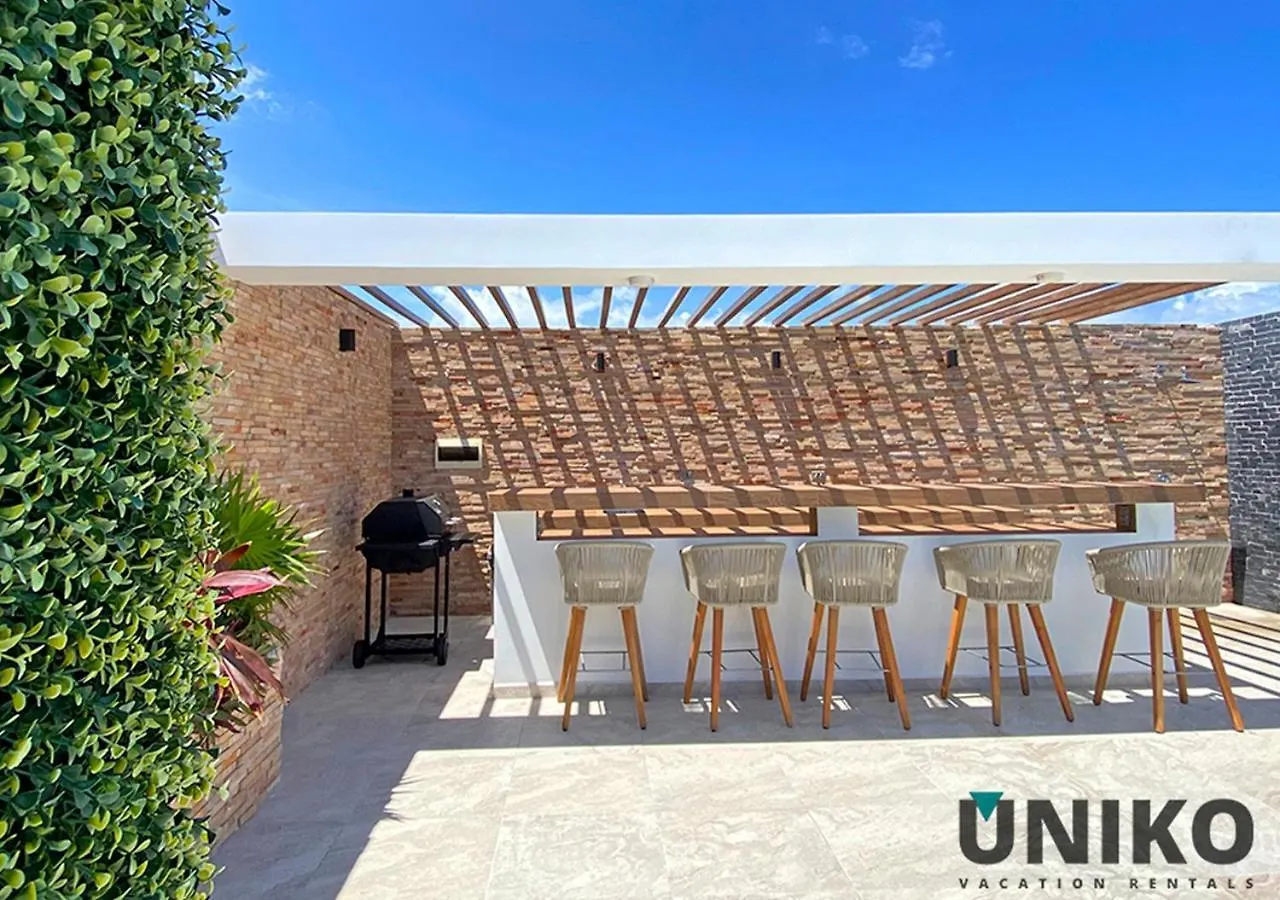 Peaceful New Studio In Midtown Menesses Apartment Playa del Carmen