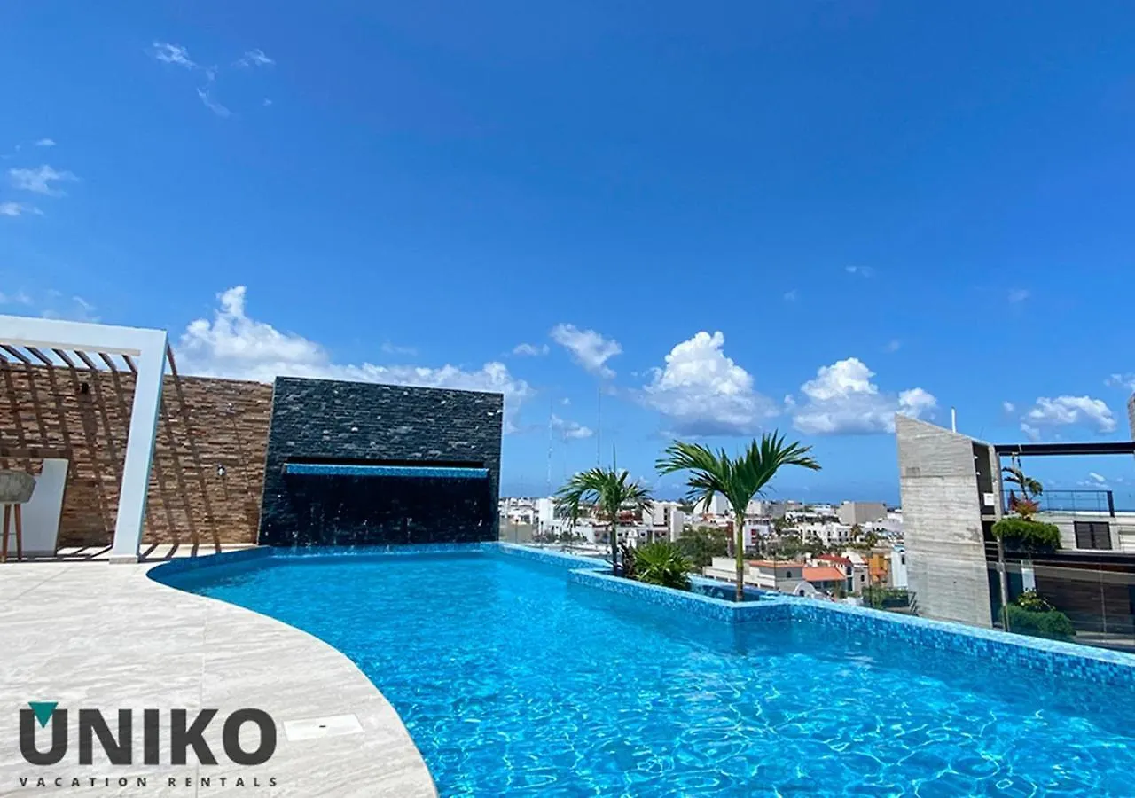 Peaceful New Studio In Midtown Menesses Apartment Playa del Carmen Mexico